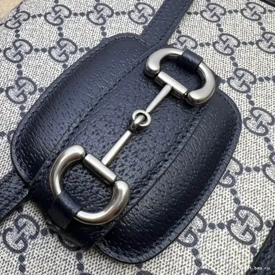 First bag ru 1955 bag GUCCI shoulder Horsebit 0508
